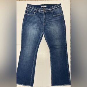 KanCan Women's Boot Cut Jeans - Dark Blue